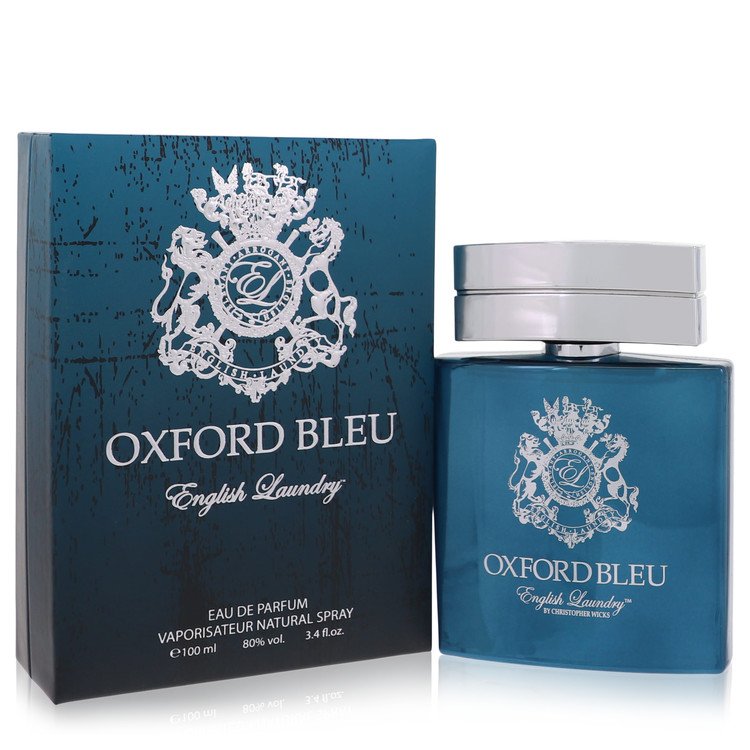 Oxford Bleu by English Laundry Eau De Parfum Spray 3.4 oz Oxford Bleu by English Laundry Eau De Parfum Spray 3.4 oz
